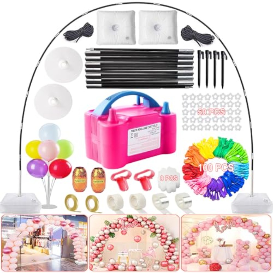 Balloon Arch Kit - Balloon Arch Kit and Balloon Pump,