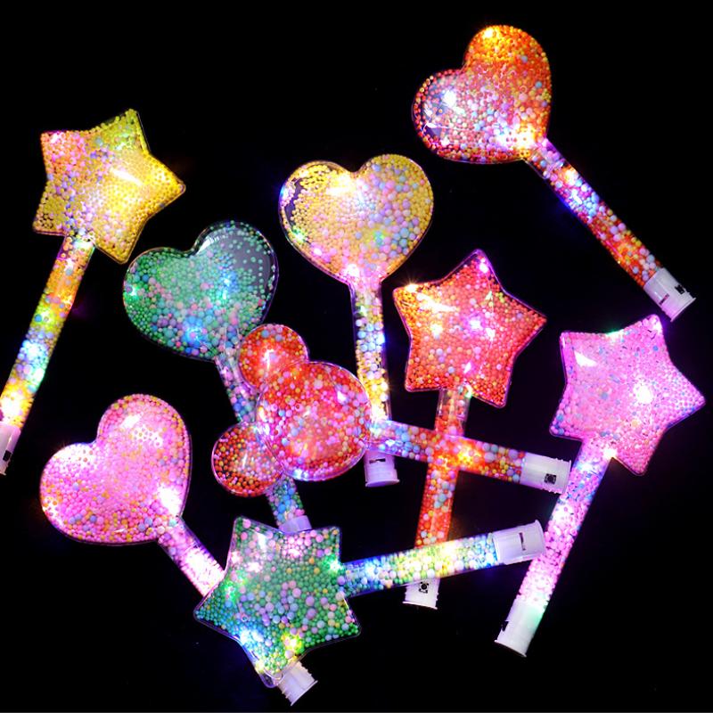 Cotton Candy Cone - LED Luminous Magic Star Rod Light-up