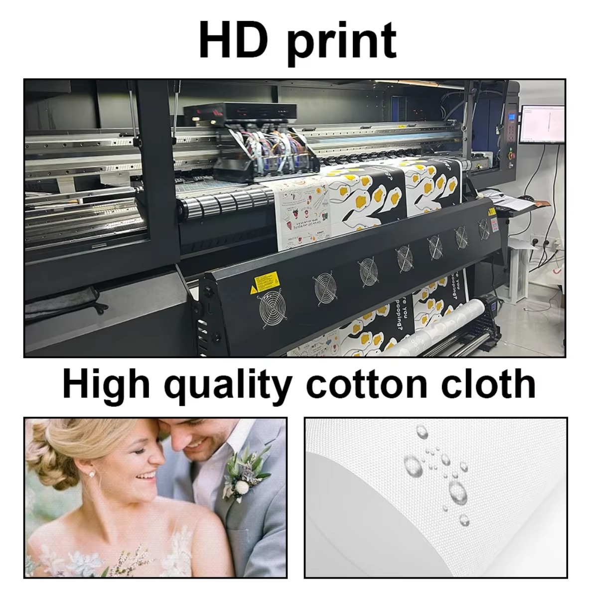 Custom Photo Canvas Poster — M - Eve Party ulasan dan harga