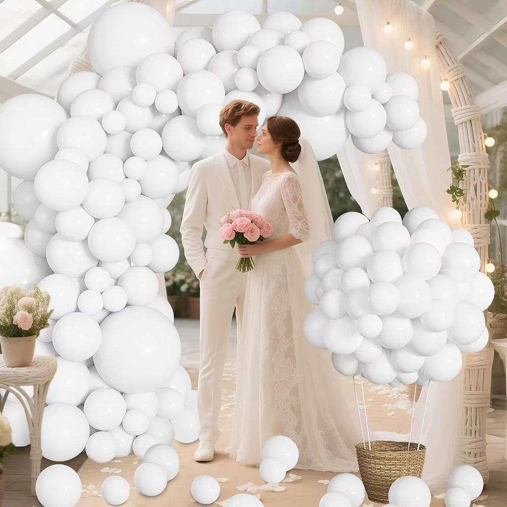 Wedding Theme Balloons Garland - Balloon Arch Kit ulasan dan harga
