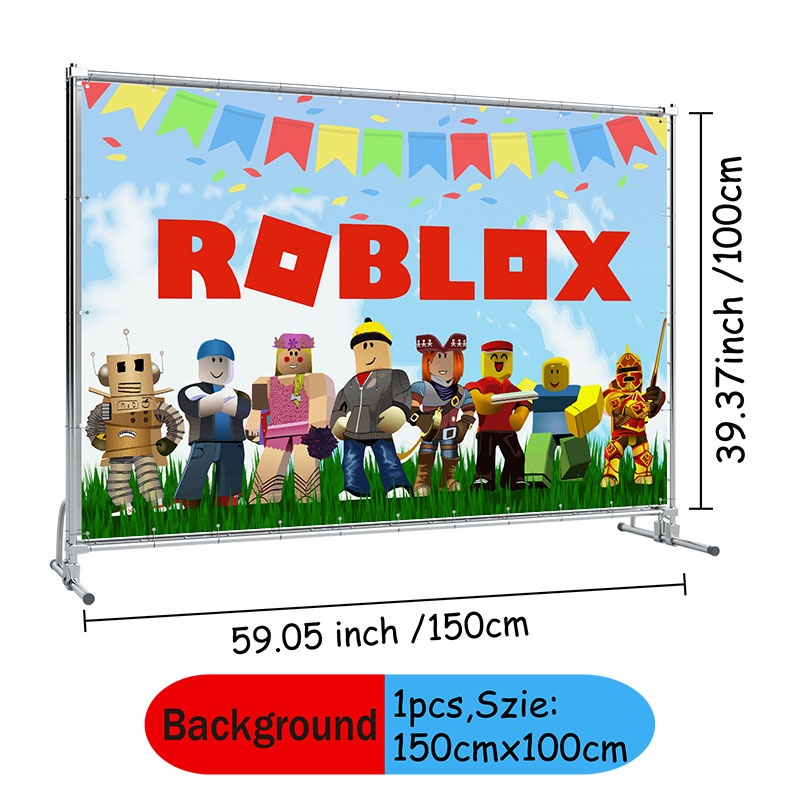 ROBLOXED Tablecloth Background - Table Cloth Disposable ulasan dan harga