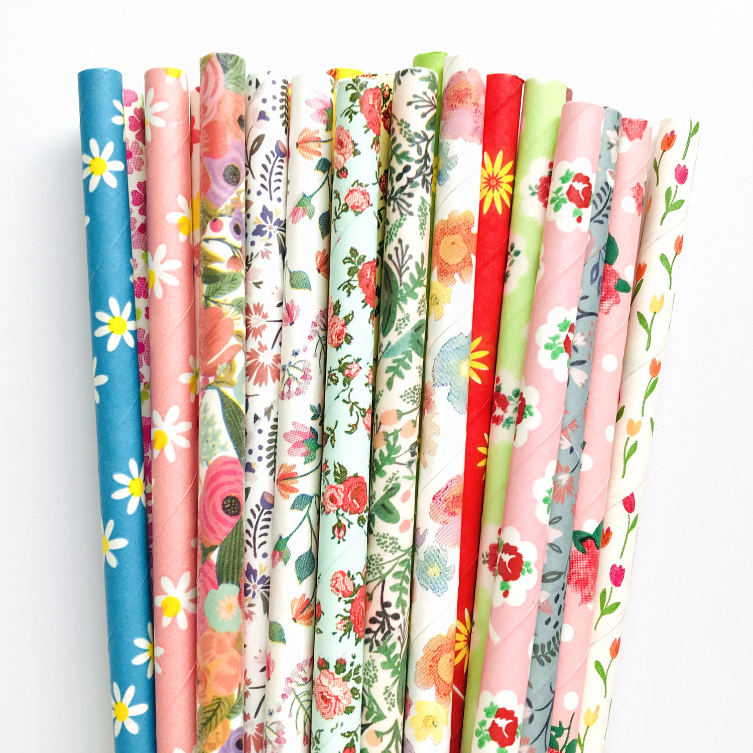 1000 Pcs Pick Your Colors Vint - Paper Straw Color ulasan dan harga