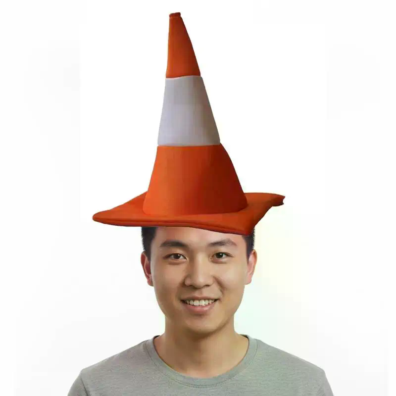 1 PCS Traffic Cone Hat Hallowe - Party Hat Cone ulasan dan harga