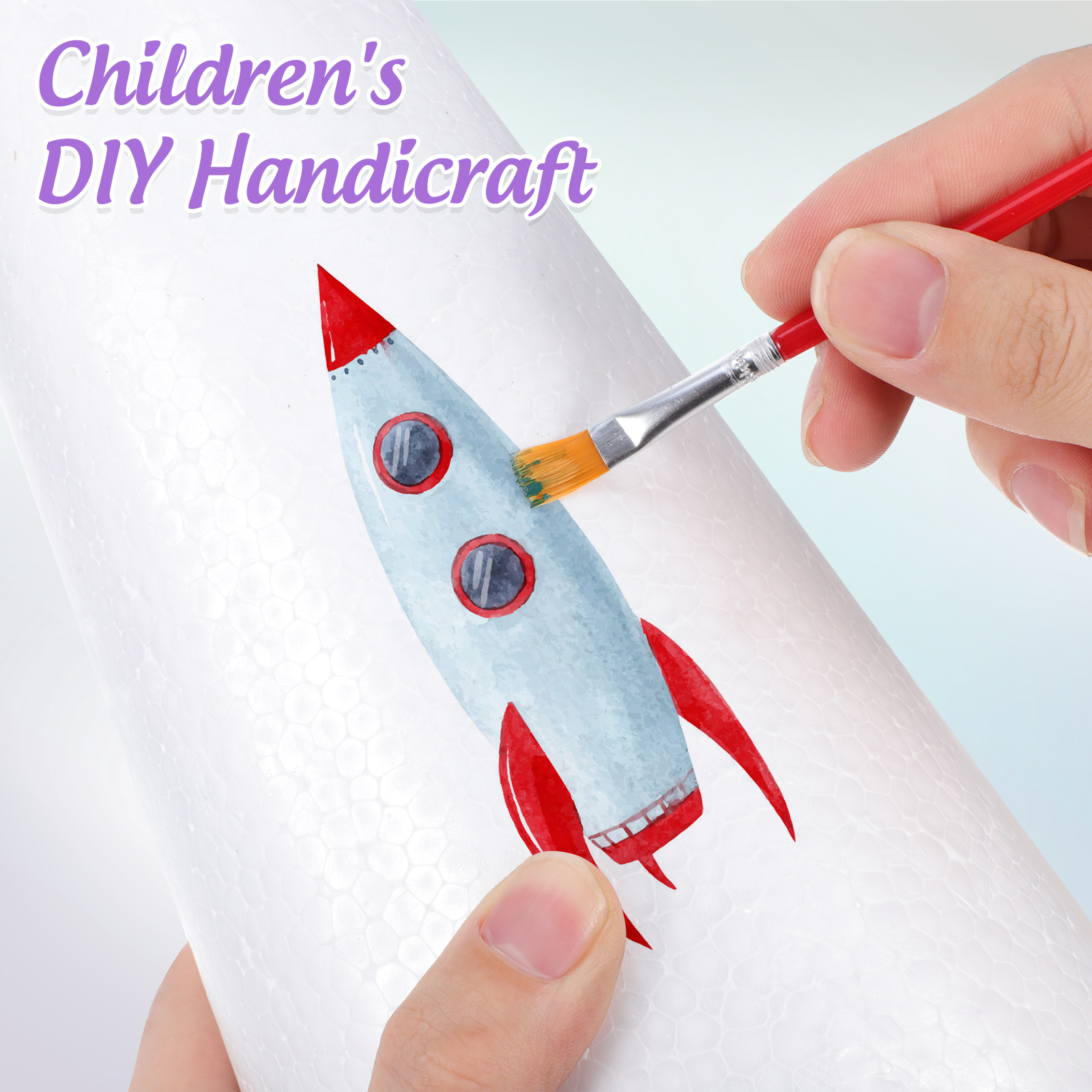 15Pcs Solid Foam Diy Cone Chil - Cotton Candy Cone ulasan dan harga