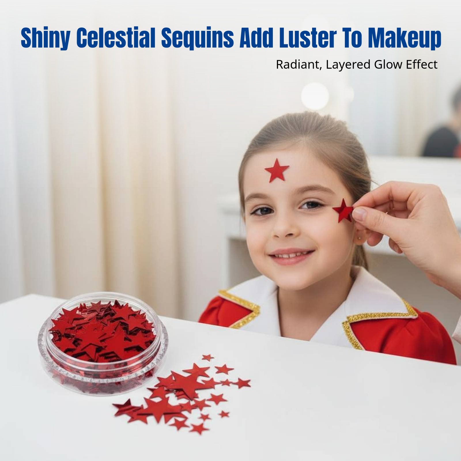 Celestial Sparkle Face Sticker - Event & Party Supply ulasan dan harga