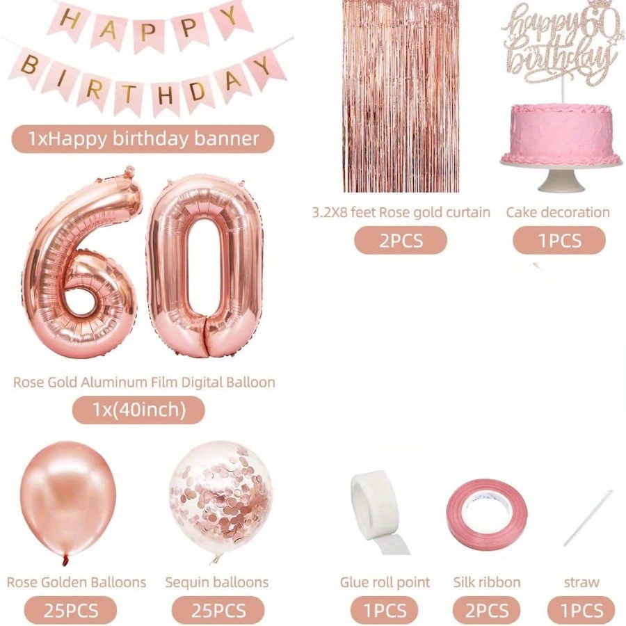 58Pc/Set 40-Inch Number Foil B - Party Banner Gold ulasan dan harga