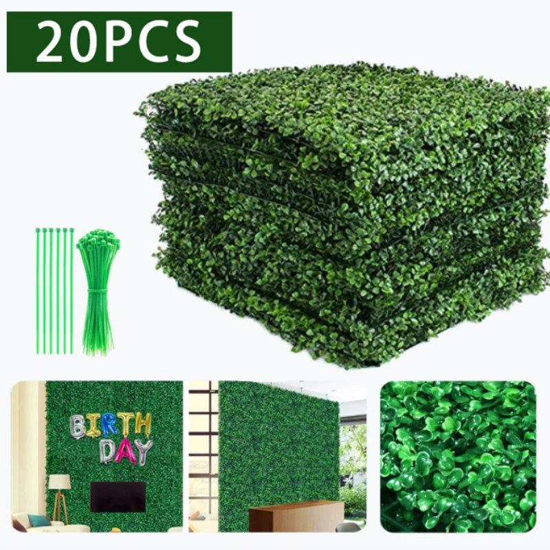 Artificial Plants Grass Wall B - Flower Wall Panel ulasan dan harga