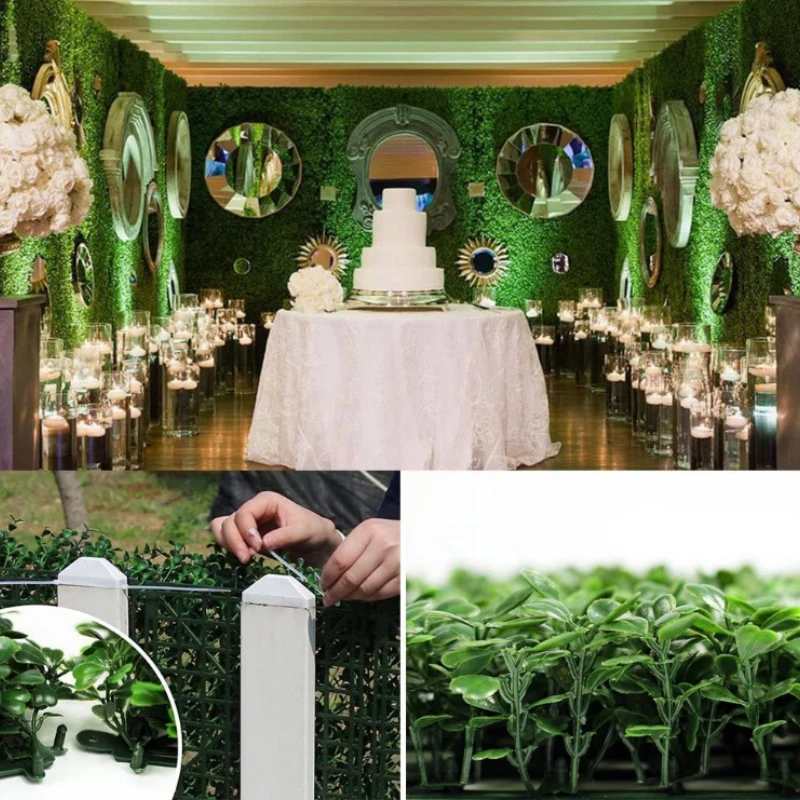 Artificial Plants Grass Wall B - Flower Wall Panel ulasan dan harga
