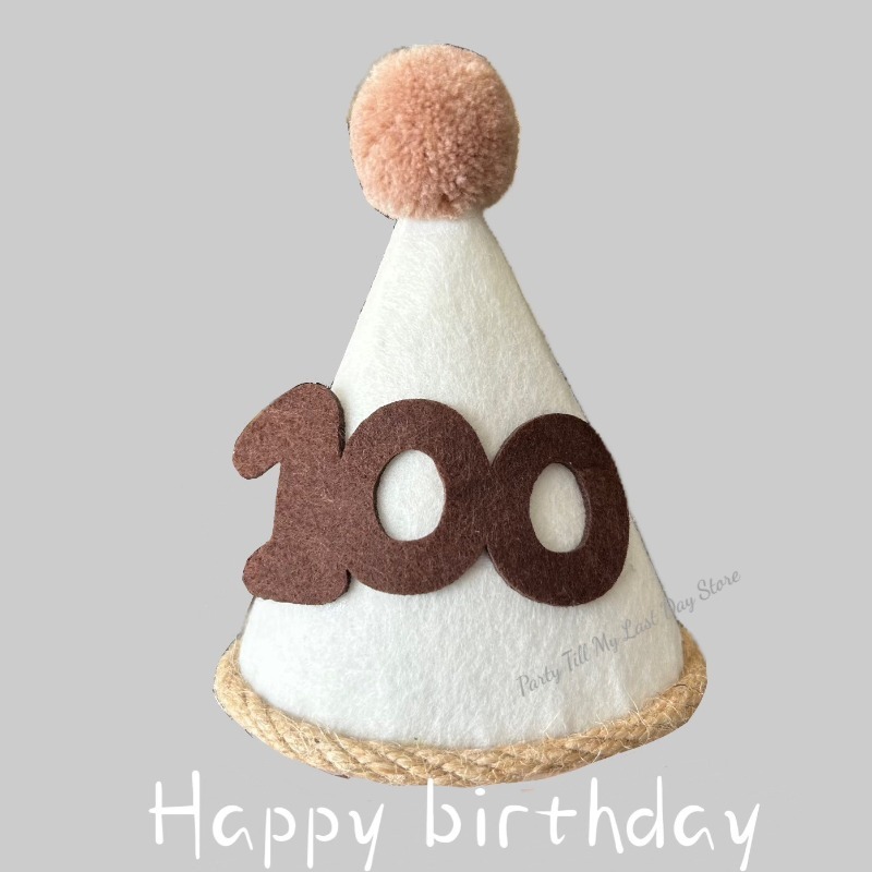 1Pc INS Kids Birthday Hat Non- - Party Hat Cone ulasan dan harga