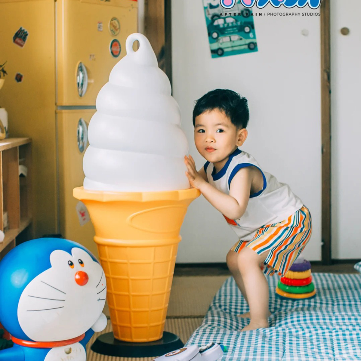 95cm Giant Artificial Ice Crea - Event Party Shop ulasan dan harga