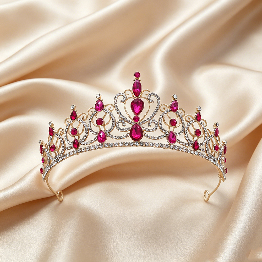 Luxury Vintage Gold Tiara Crow - Event & Party Supply ulasan dan harga