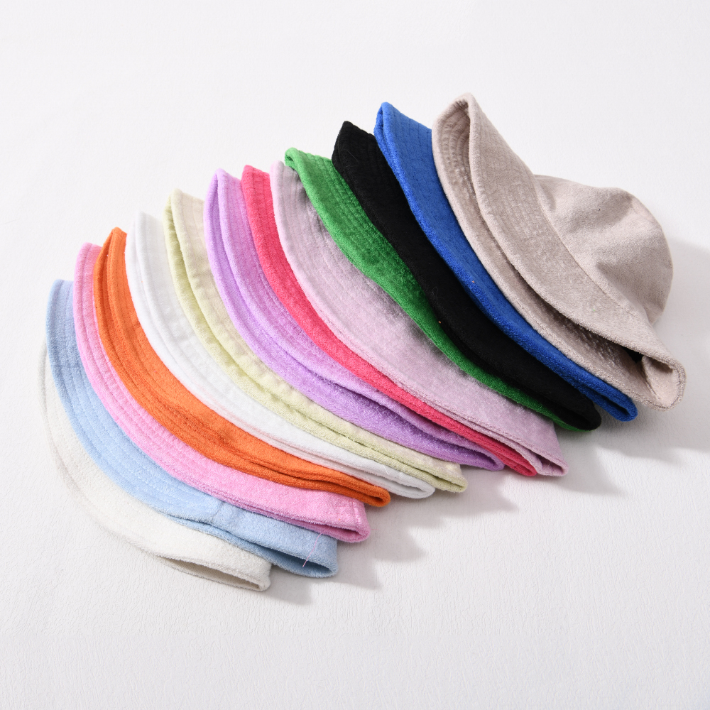 Simple Terry Cloth Towel Bucke - Cotton Candy Cone ulasan dan harga