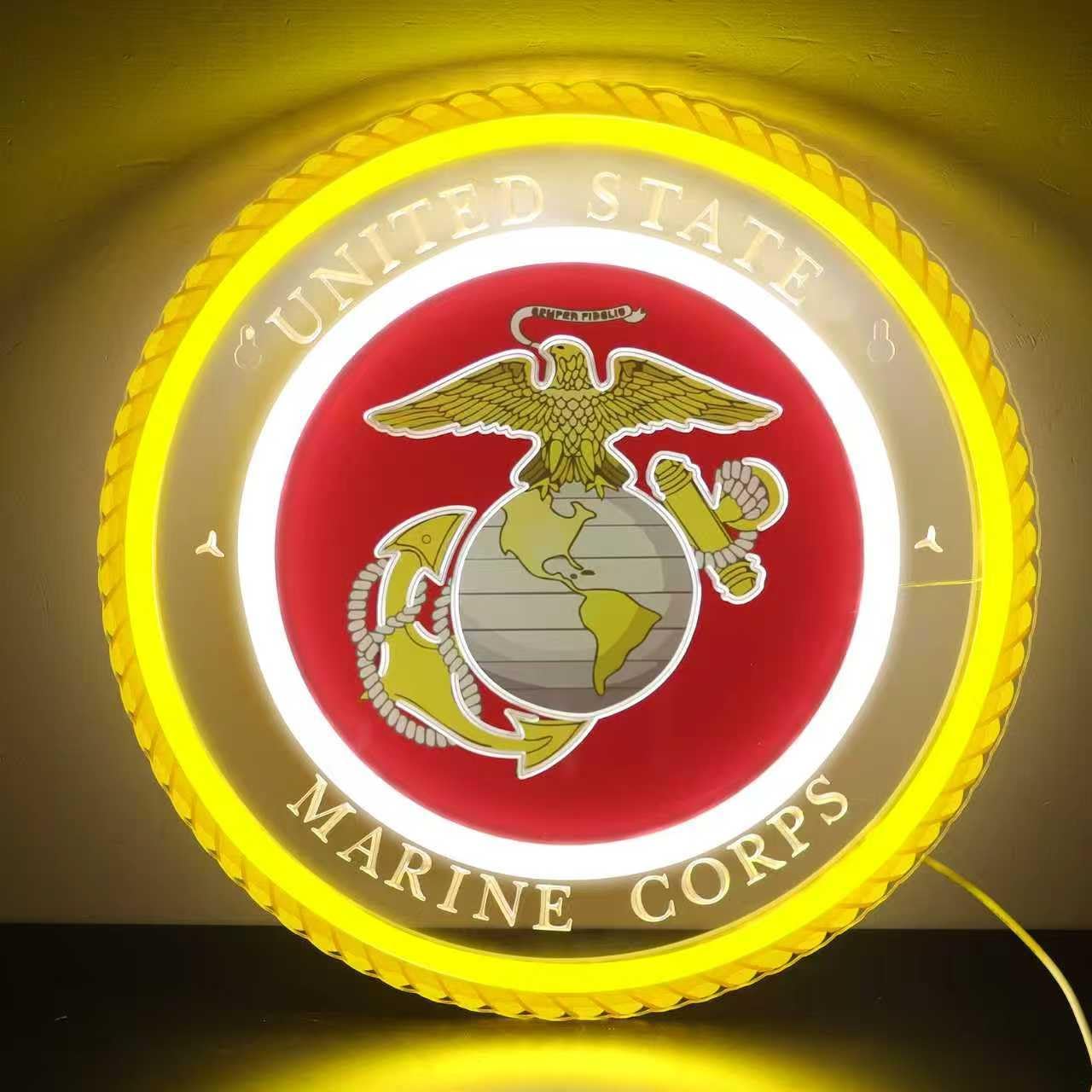 Military-themed Neon Light Vet - Neon Sign Party ulasan dan harga