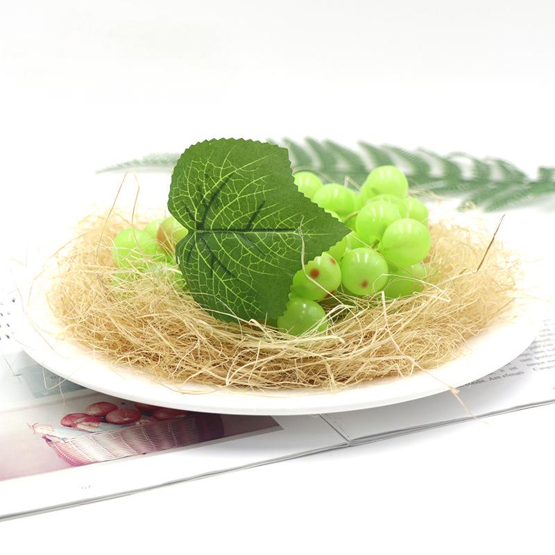 30g/50g/100g Natural Raffia Gr - Paper Straw Color ulasan dan harga