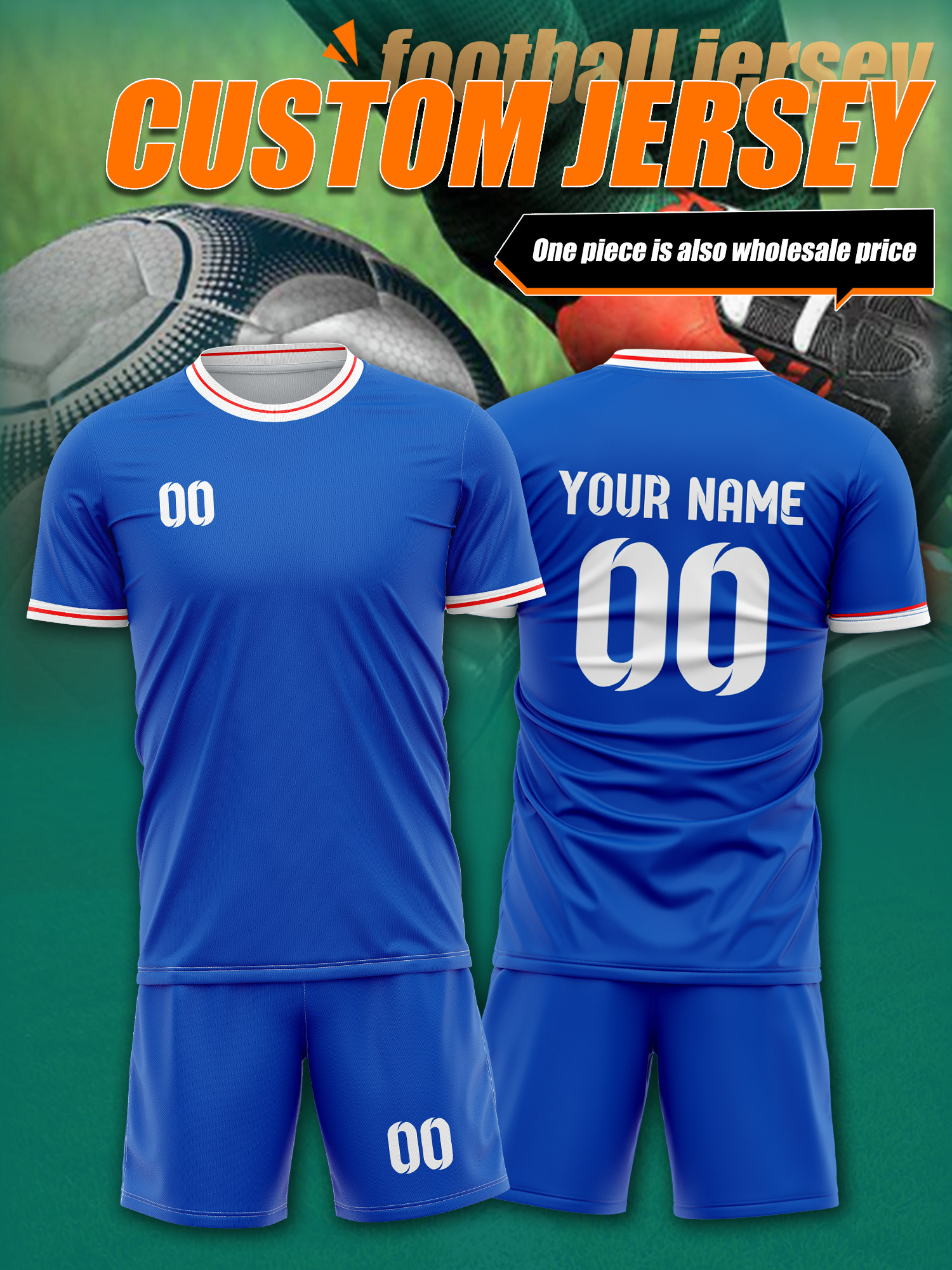 Custom Image Number Name Socce - Event & Party Supply ulasan dan harga