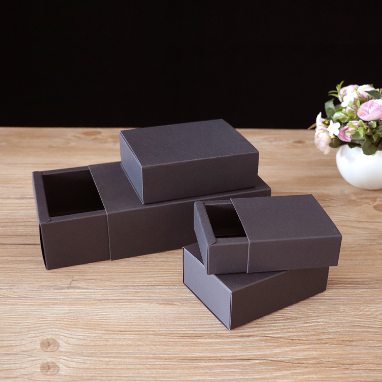 20PCS 350gsm Drawer Kraft Blac - Event Party Box ulasan dan harga