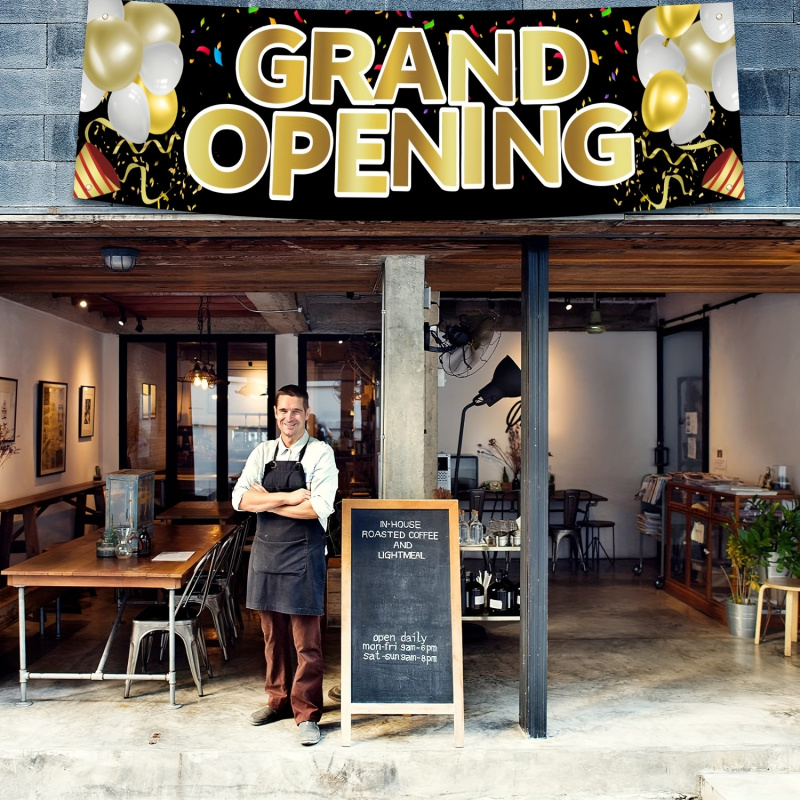VIKAMA Grand Opening Banner, N - Party Event Supply Store ulasan dan harga