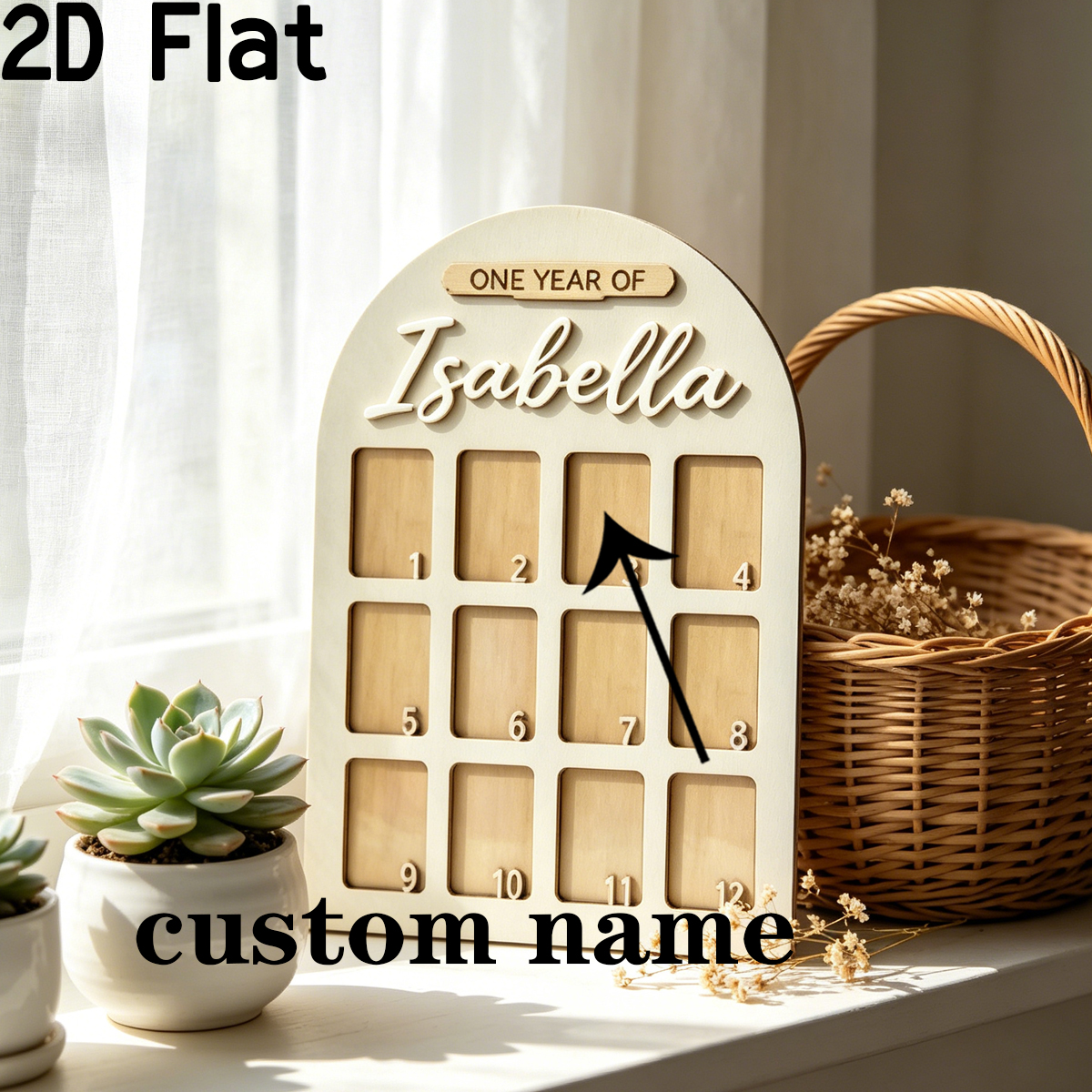 1Pc Custom Photo Record Board  - Eve Party ulasan dan harga