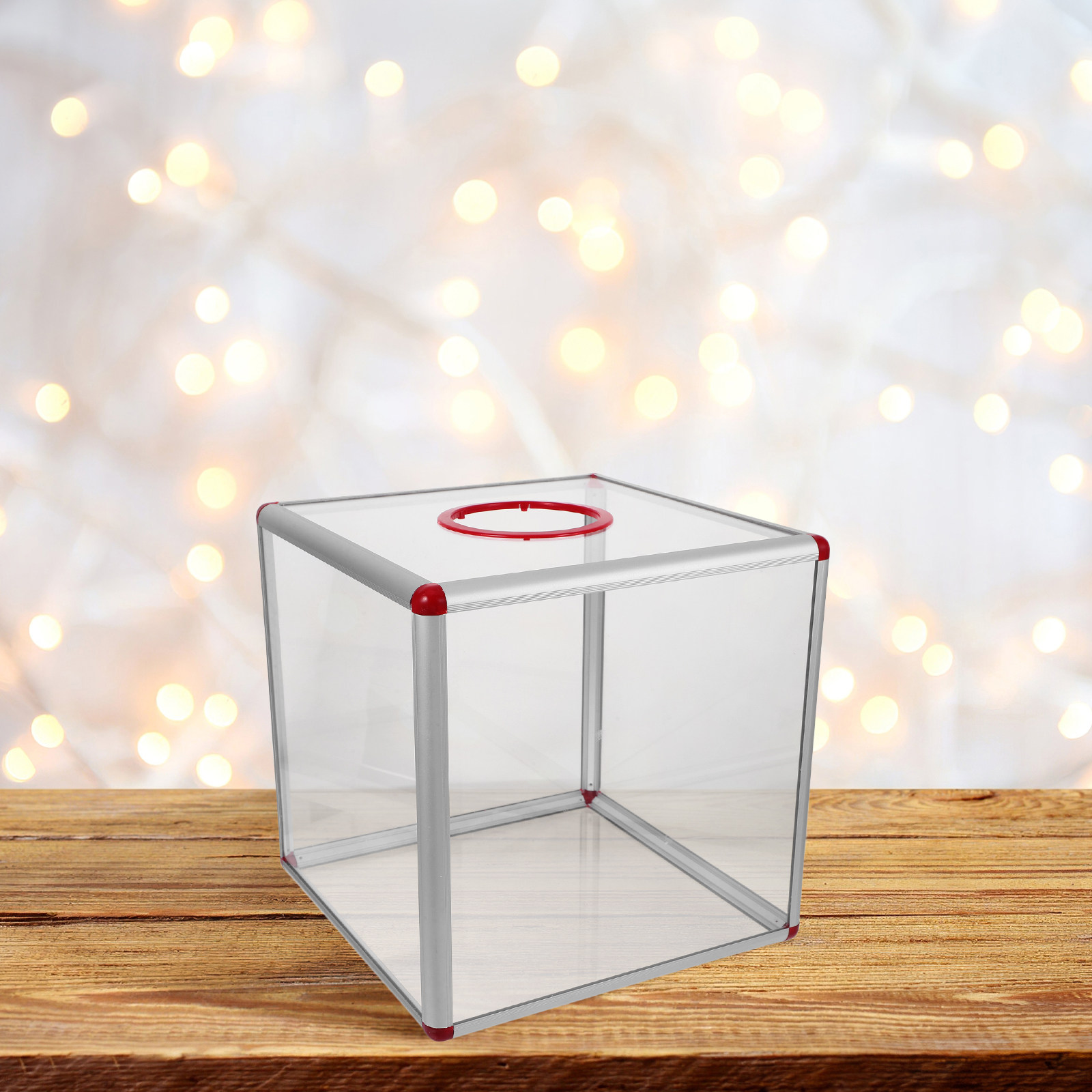 Large Clear Acrylic Raffle Tic - Event Party Box ulasan dan harga