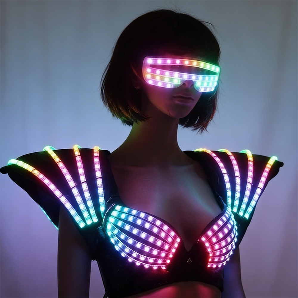 Cyberpunk Full-Color Laser LED - Event Party Dj ulasan dan harga