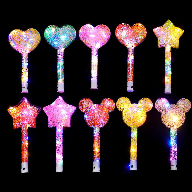 LED Luminous Magic Star Rod Li - Cotton Candy Cone ulasan dan harga