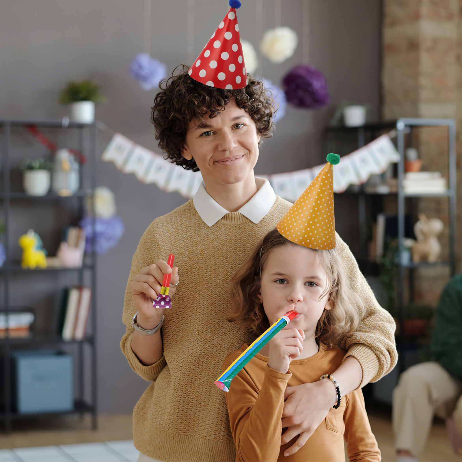 1Set Birthday Party Decoration - Party Hat Cone ulasan dan harga