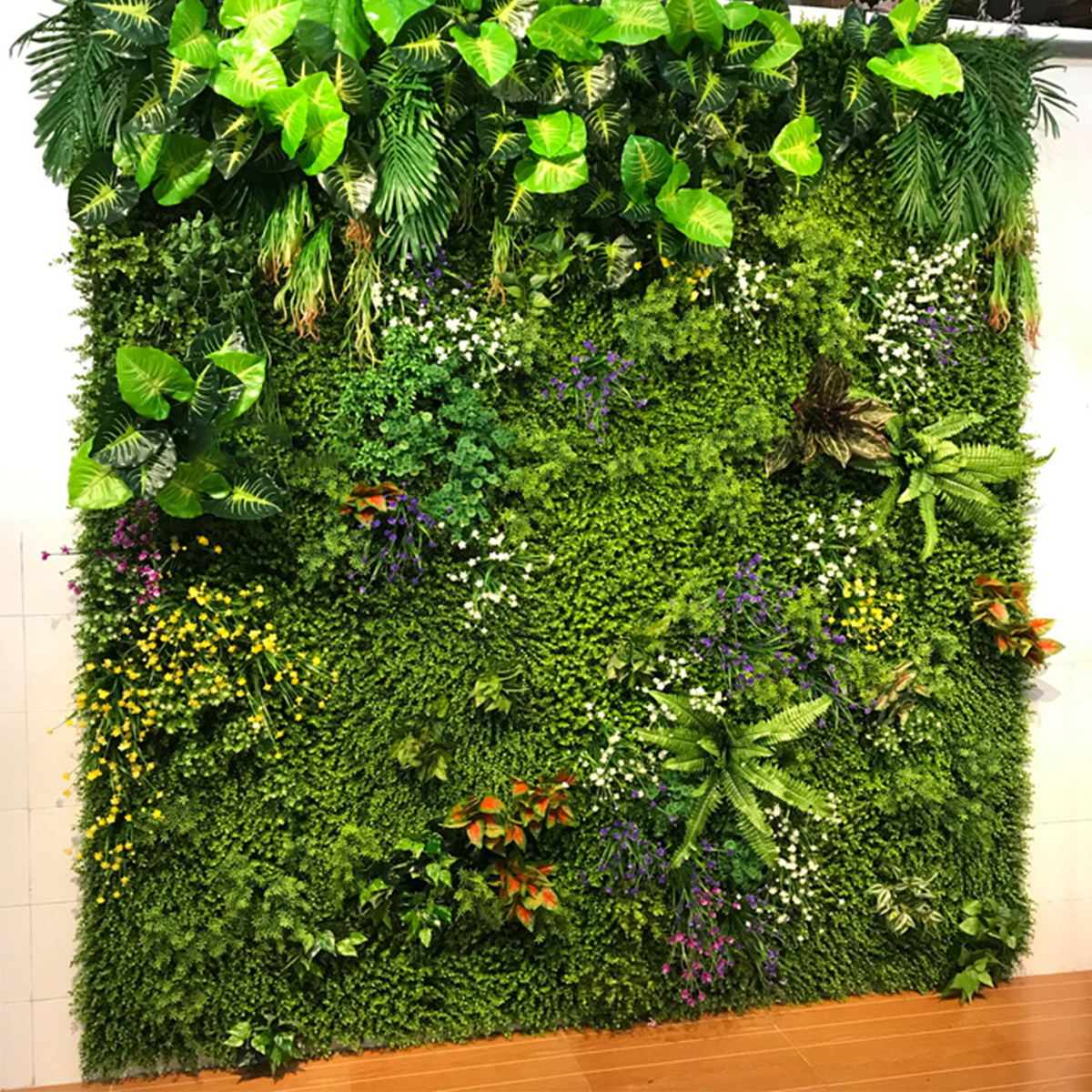 Artificial Plant Wall Reusable - Flower Wall Panel ulasan dan harga