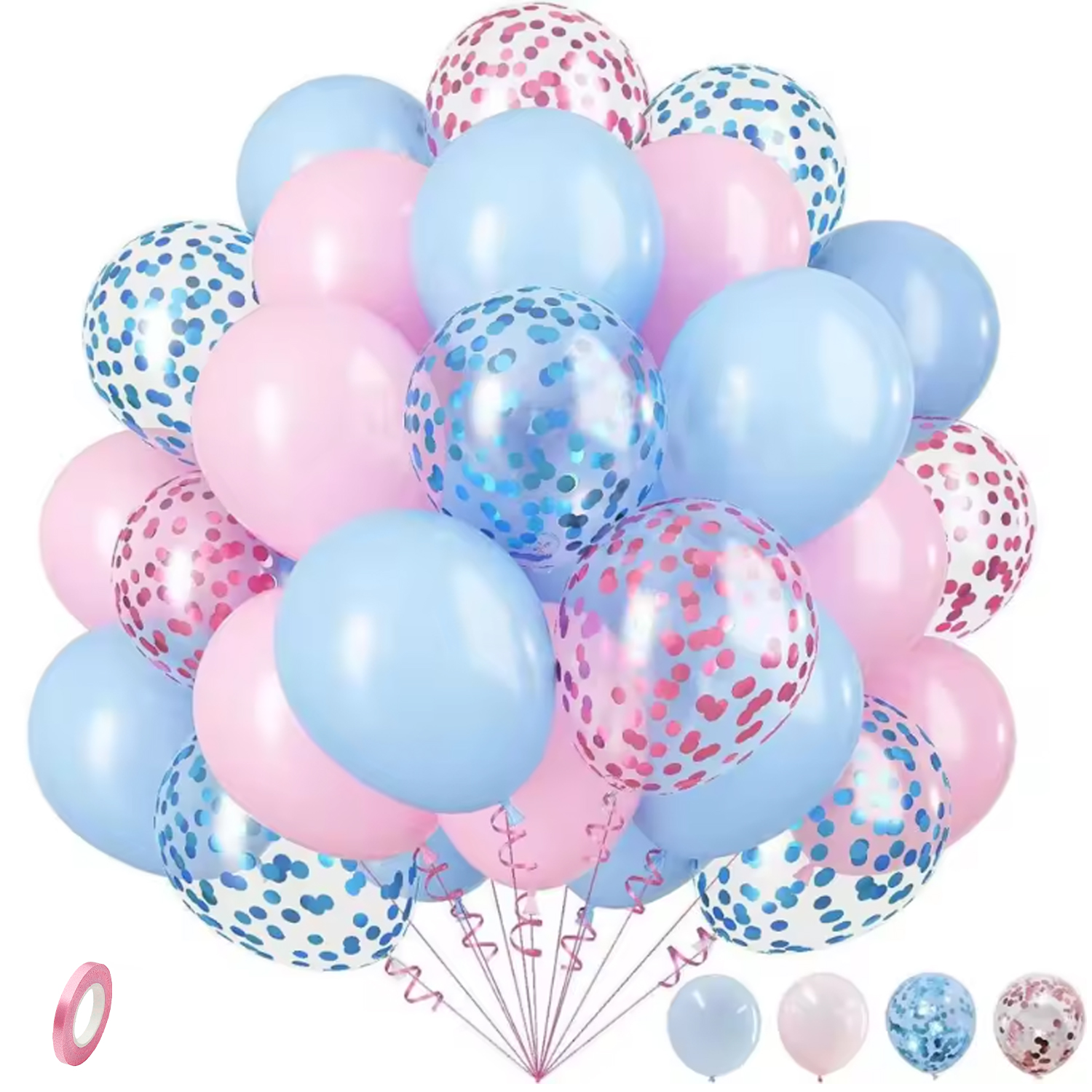 35pcs Pink, Green, and Purple  - Balloon Arch Kit ulasan dan harga