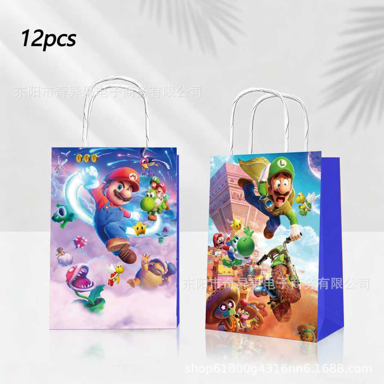 12/16pcs New Super Mario birth - Supply Event ulasan dan harga