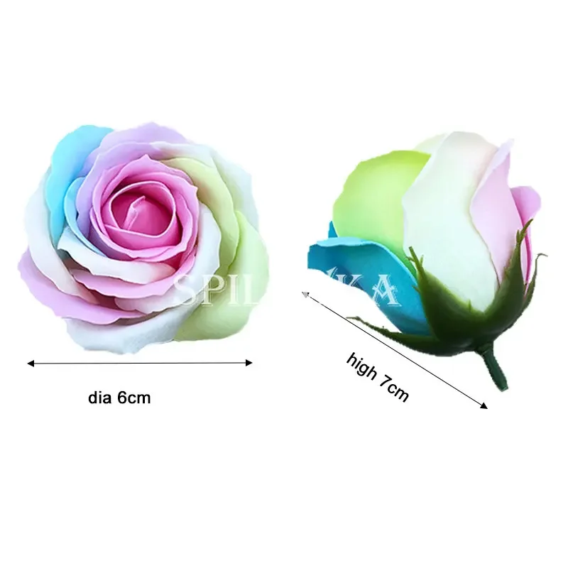Spilewka 6X7cm Colorful Rose A - Eve Party ulasan dan harga