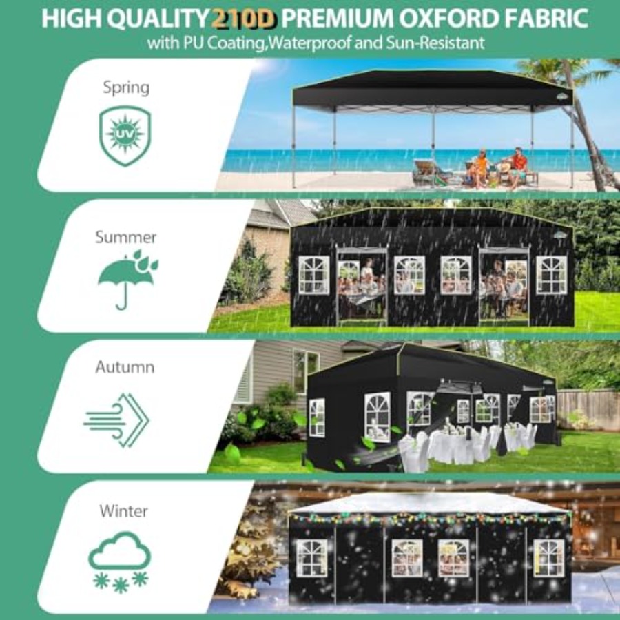 Outdoor event shelter with wat - Event & Party Supply ulasan dan harga