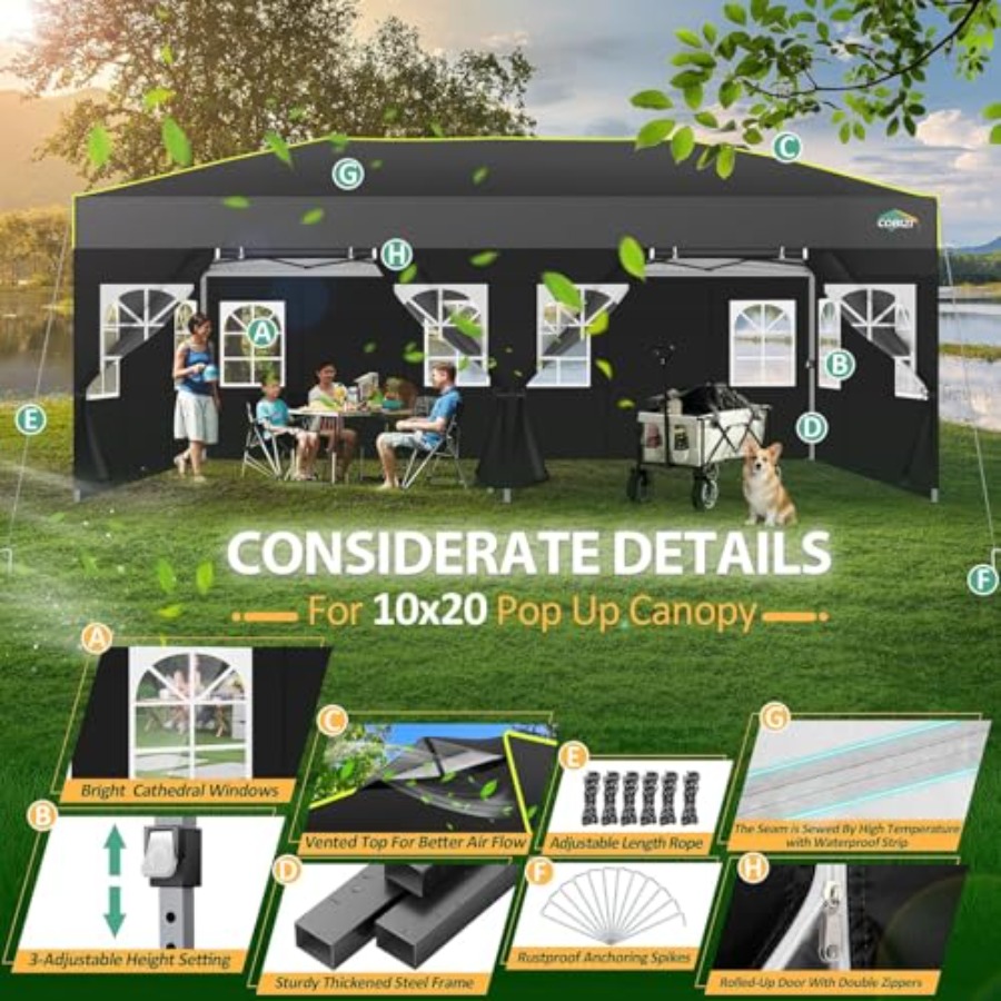 Outdoor event shelter with wat - Event & Party Supply ulasan dan harga